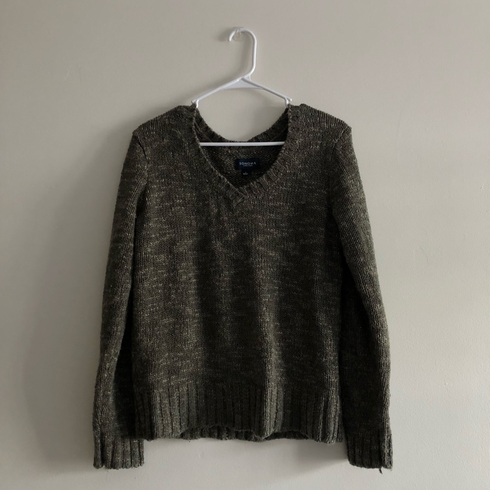 Knit Pullover Sweater
